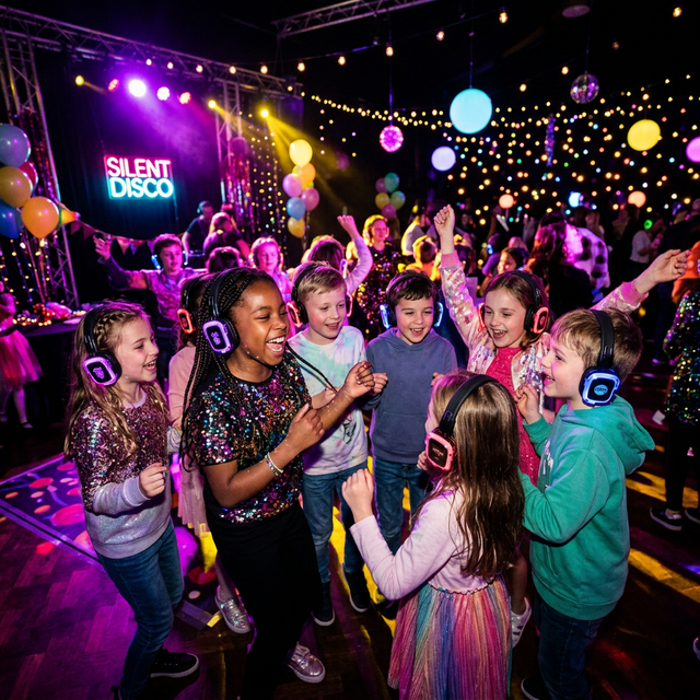 Silent Disco dla dzieci – hit czy kit na urodzinach?