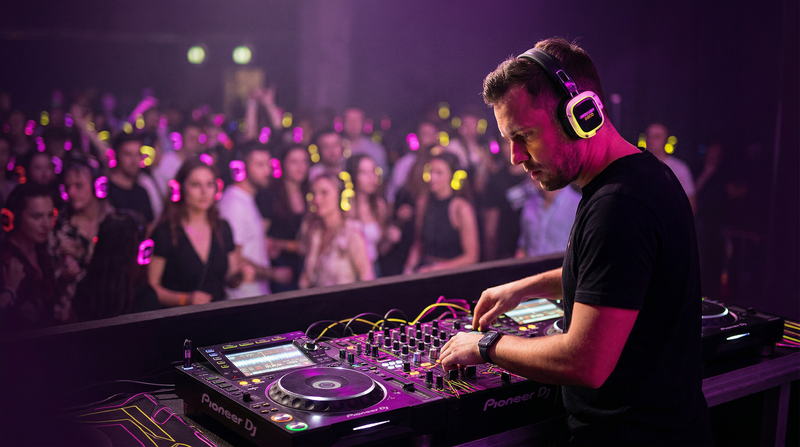 3 Kanały, 3 Rytmy: Jak ułożyć idealną playlistę na domowe Silent Disco?