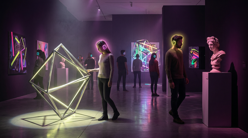 Silent Disco w muzeum i na wystawie – immersyjne zwiedzanie i audioprzewodniki nowej generacji