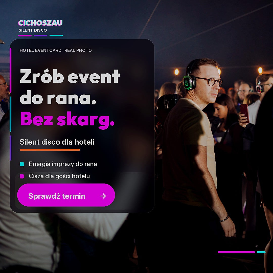 Kreacja sprzedażowa Cichoszau dla hotelu
